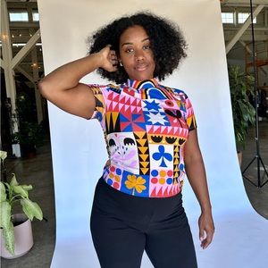 Nooworks congdon mock neck medium